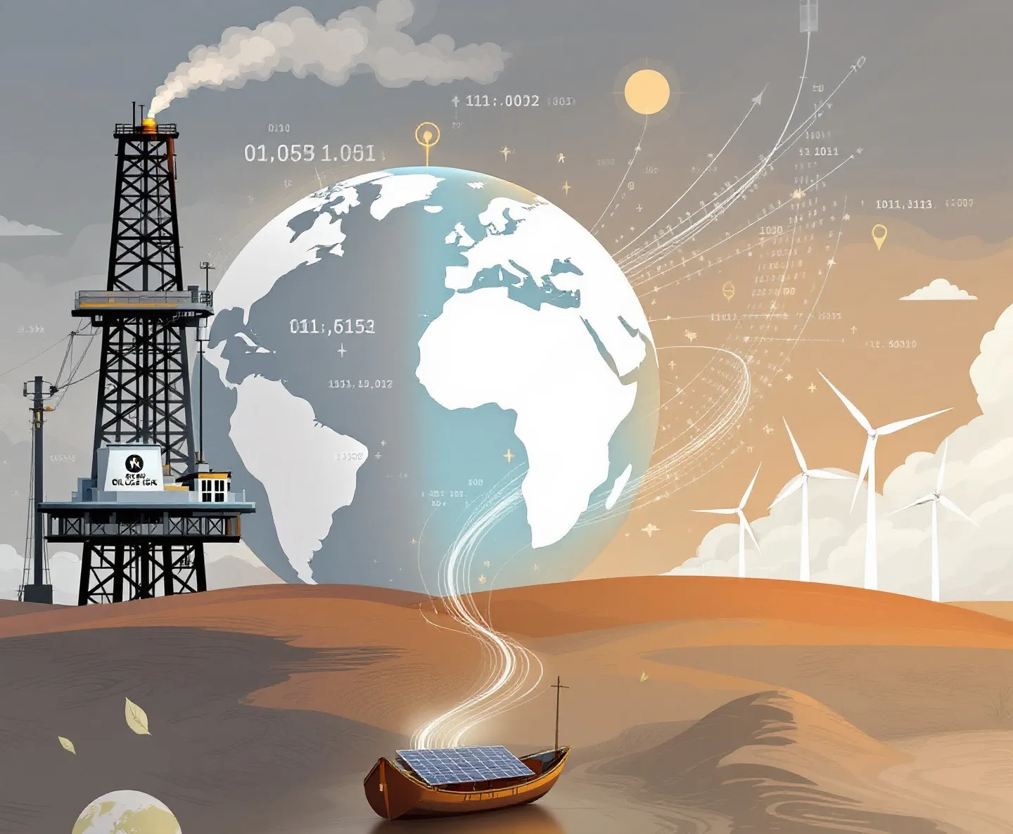 Tendenze del mercato globale che influenzano l'industria del petrolio e del gas