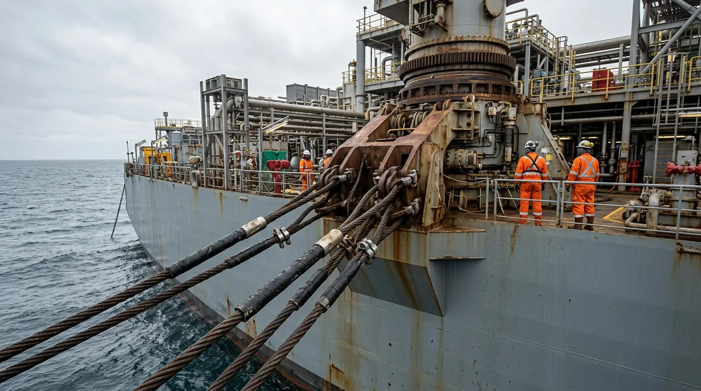 FPSO Turret and Mooring System Design for Harsh-Environment Deepwater Fields