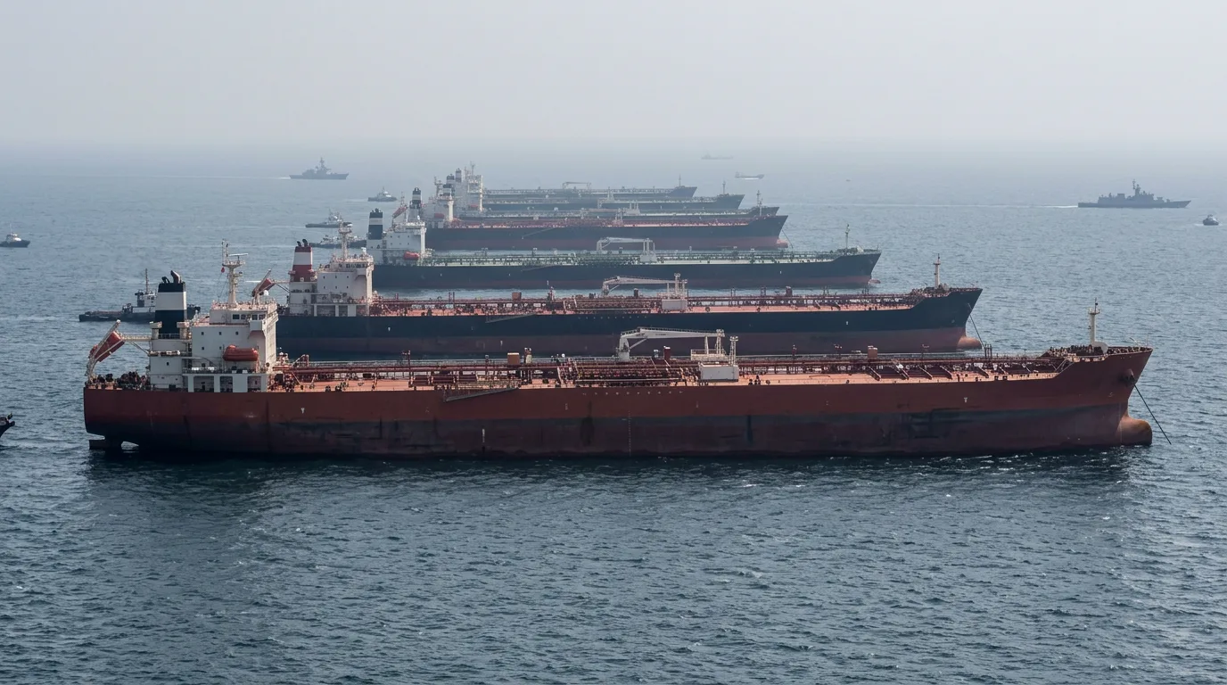 Iran's Floating Oil Storage Drained Under US Blockade