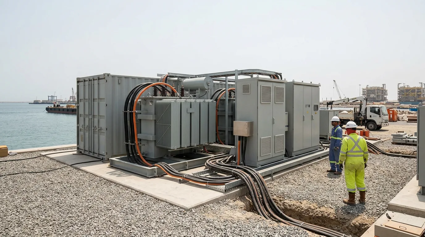Powering platforms from shore: electrification feasibility, load studies and cable routing