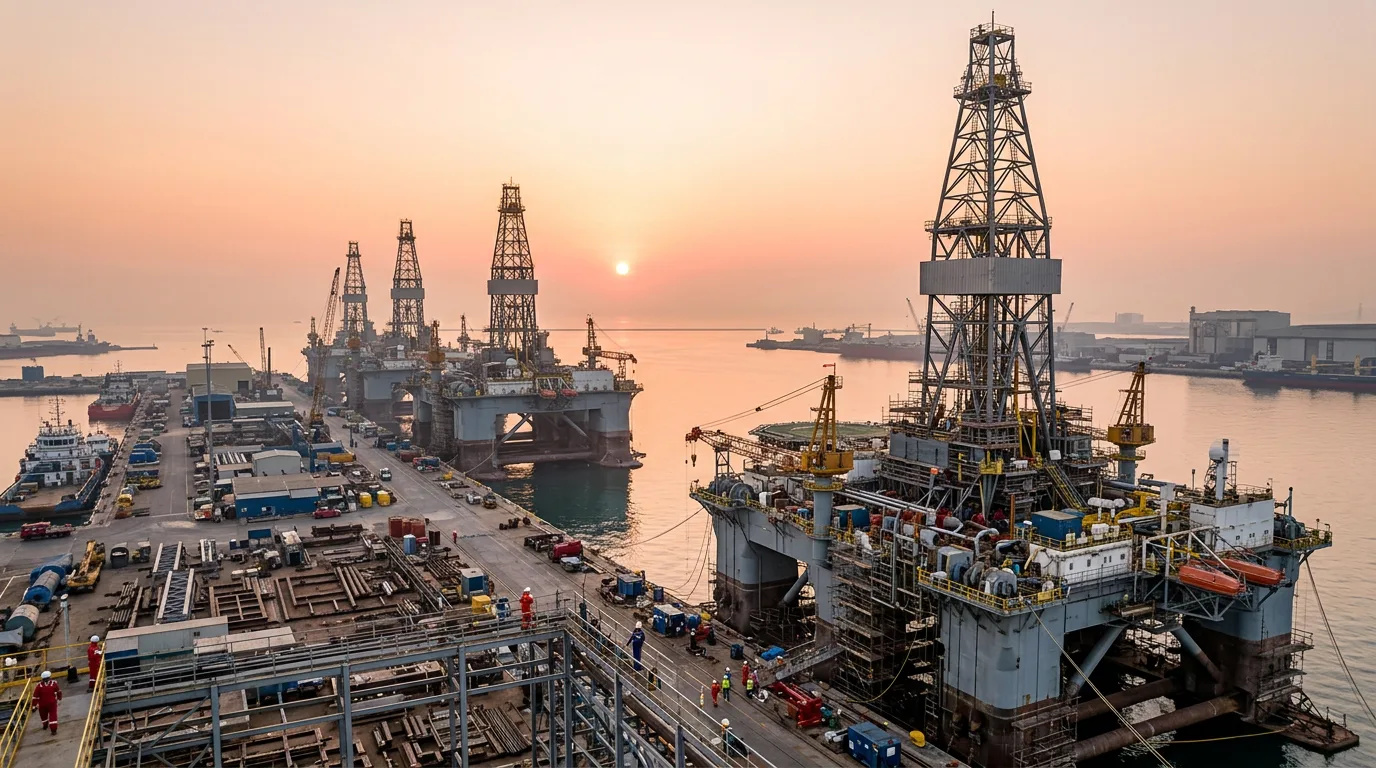 Seatrium Signs $390M Deal to Finish Four Rigs for Keppel's R