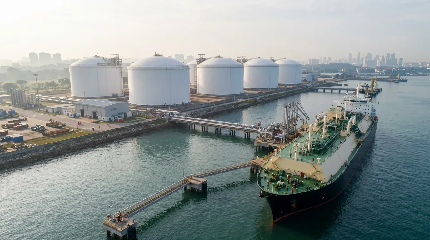 Singapore weighs third LNG import terminal