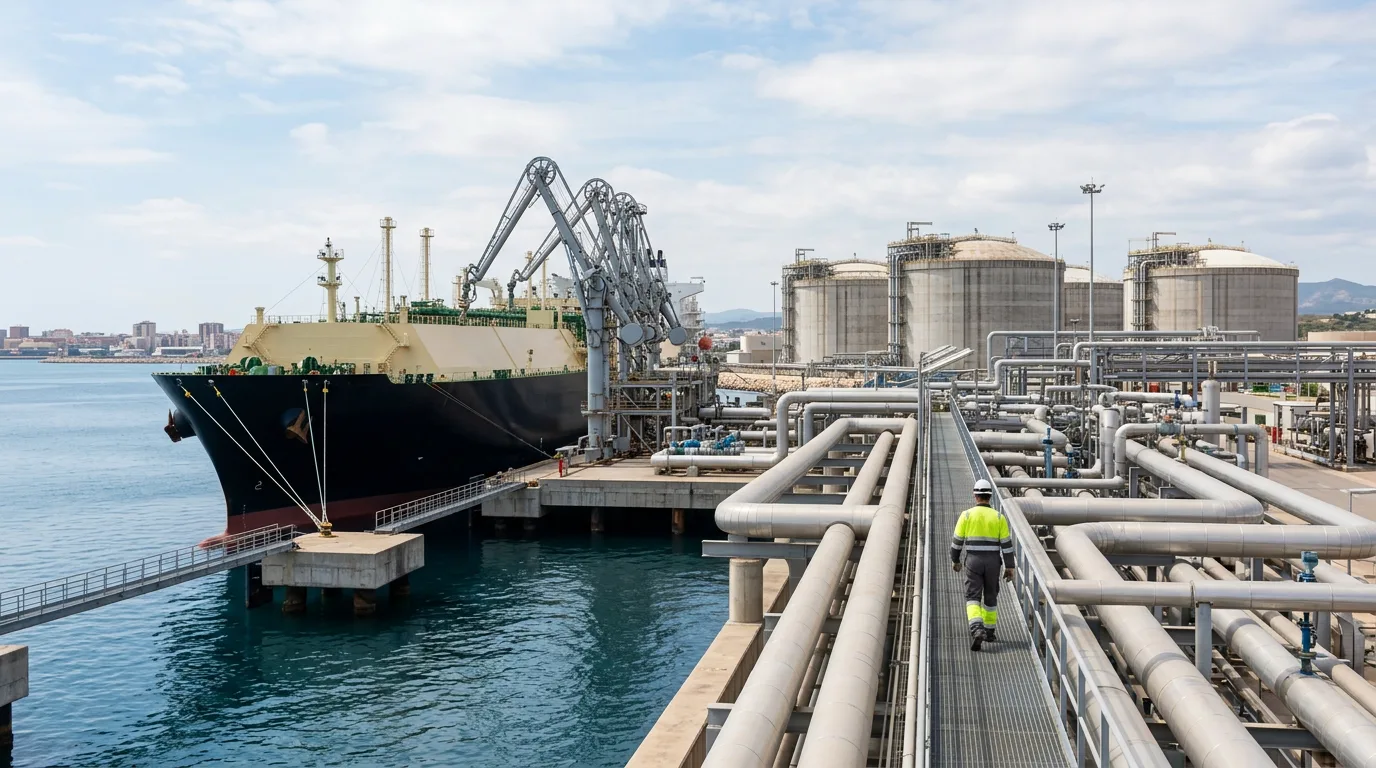 Spanish LNG imports fall in September