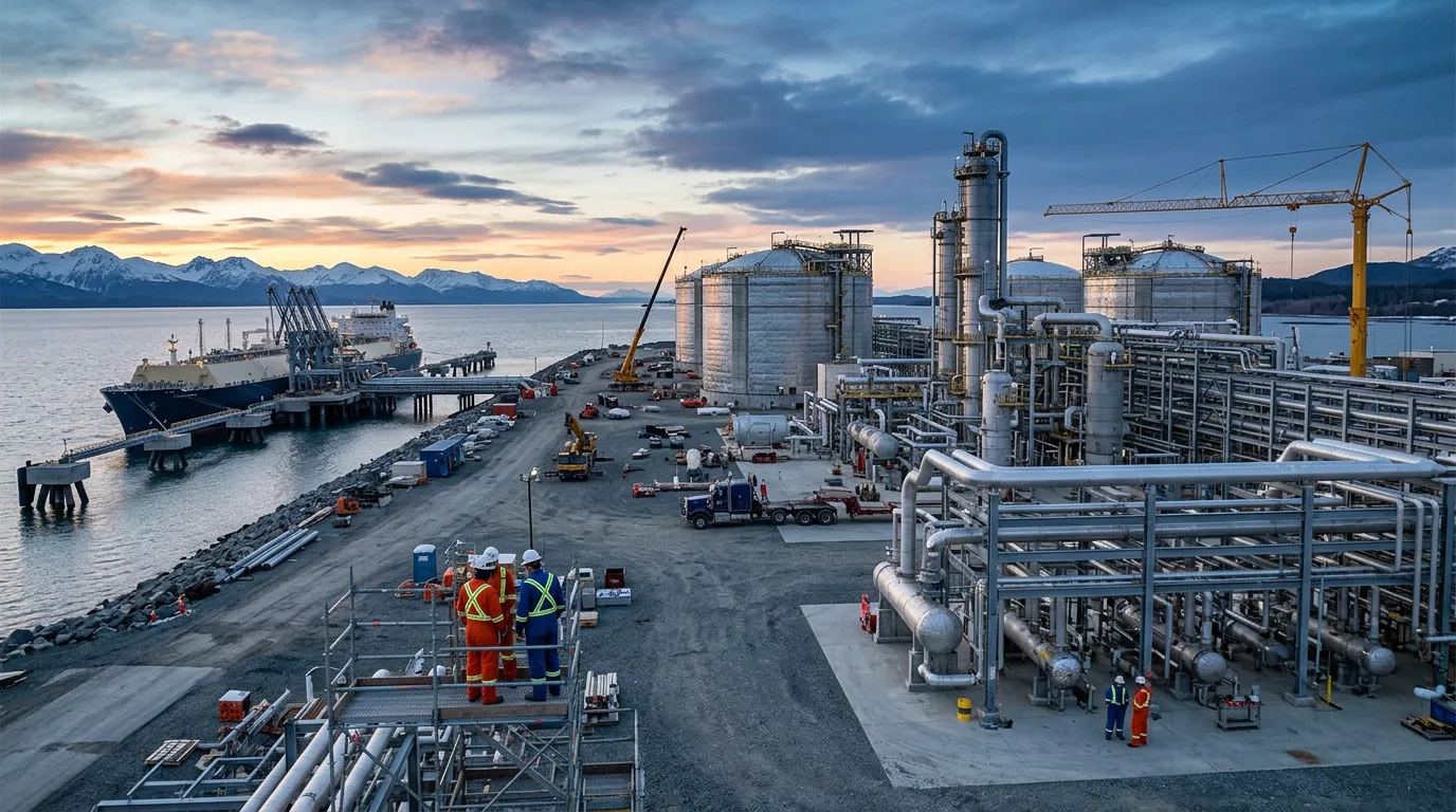 Tariffs Put South Korea at Center of Alaska LNG Financing