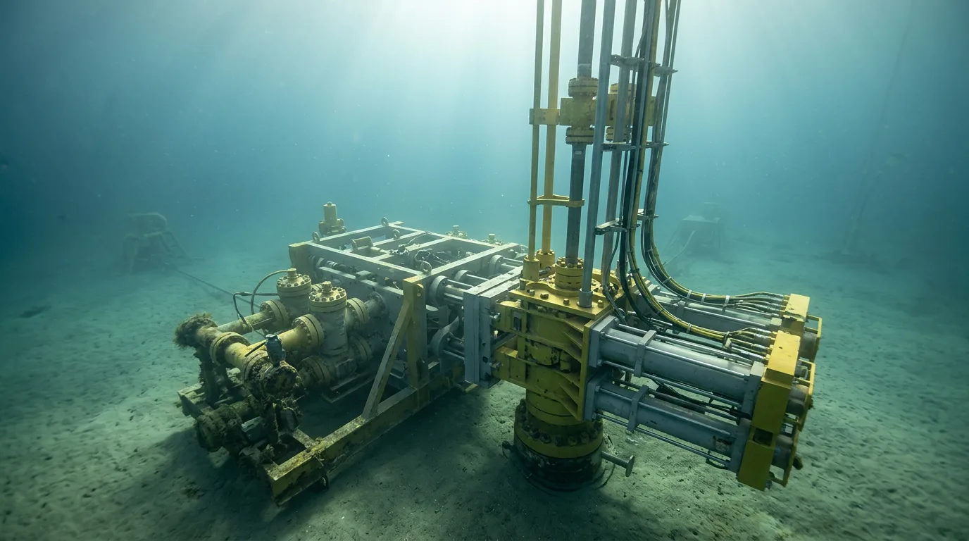Trion campaign tops 10 wells as first subsea tree set