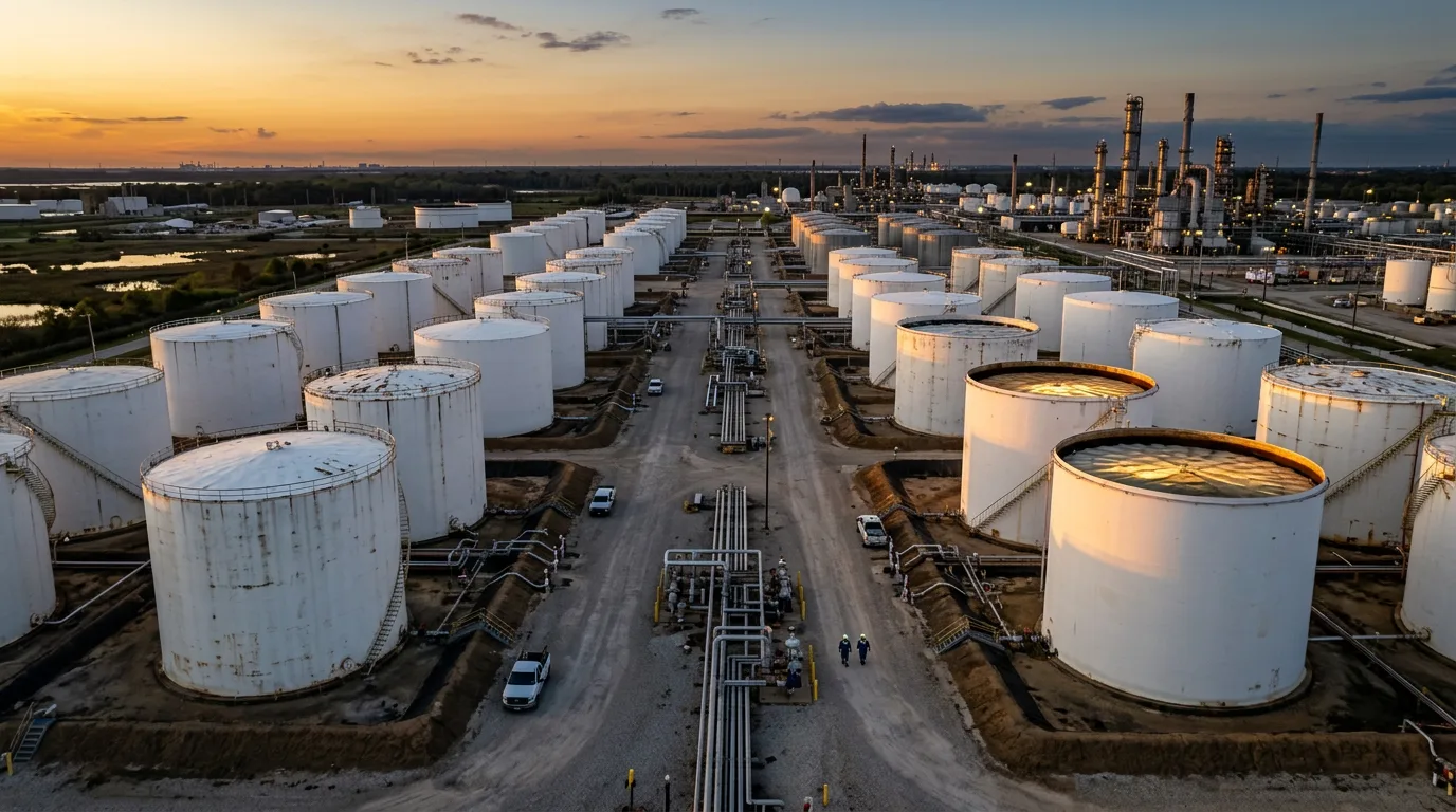 US Commercial Crude Stocks Fall Nearly 9 Million Barrels
