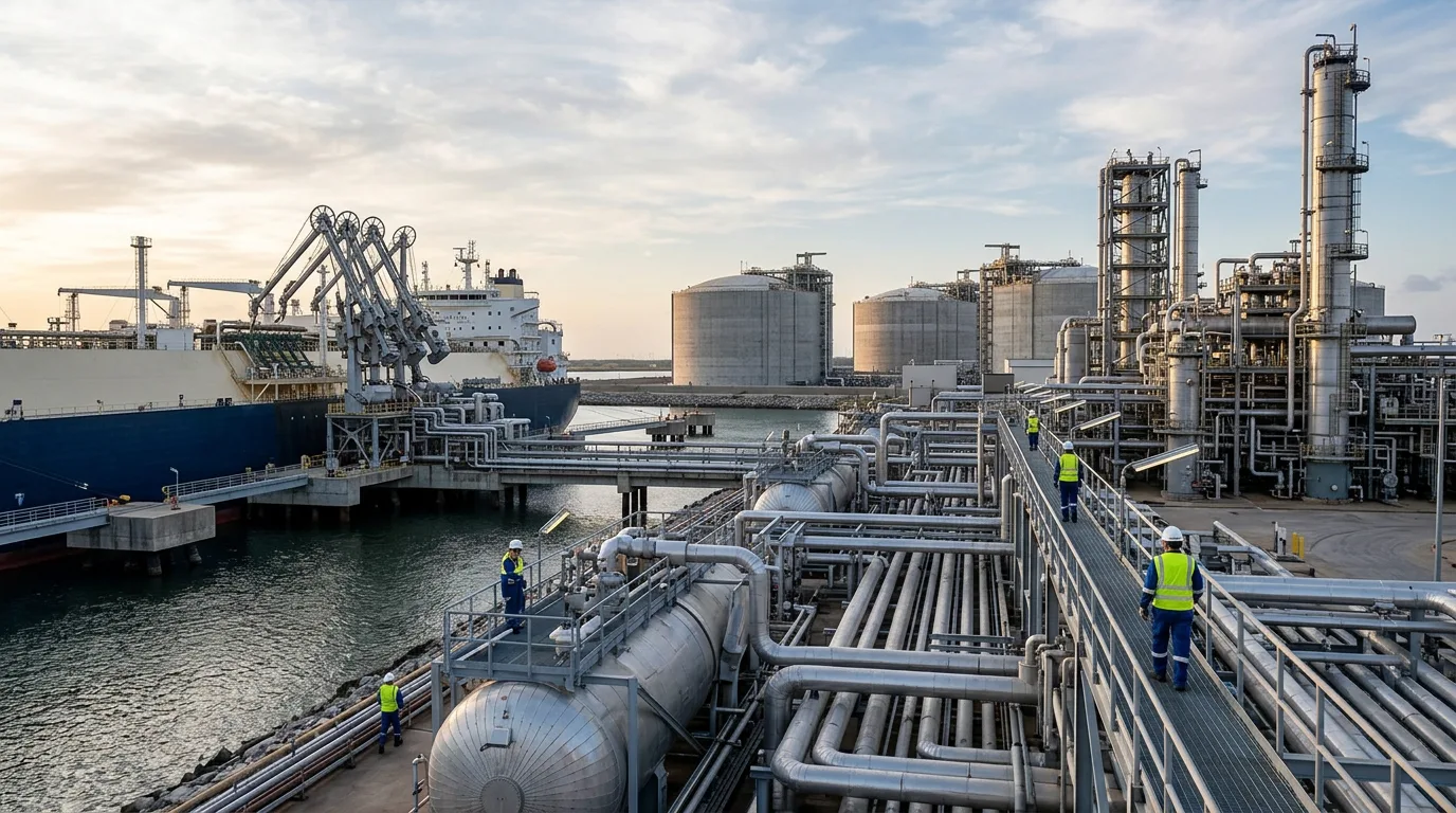 US LNG exporters gain as Hormuz standoff drags on