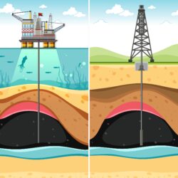 Comparative Study of Onshore and Offshore Oil Production